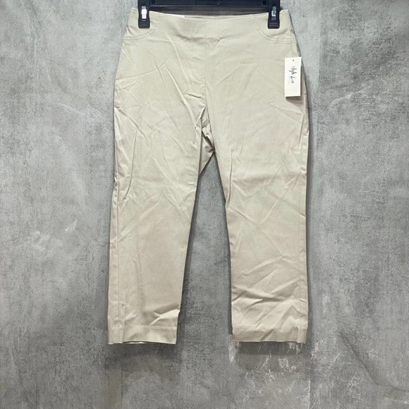 Style & Co Petite Stone Wall Beige Pull On Mid - Picture 2 of 7